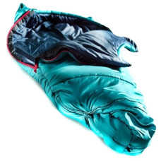 Спальник Deuter Little Star 3385 petrol-navy left левый (3720019 3385 1)