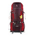 Рюкзак Deuter Aircontact SL, 60 + 10 л, aubergine-cranberry