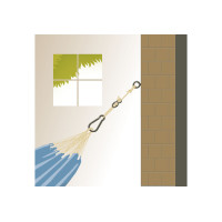 Кріплення для гамака La Siesta Allround AL-08 black