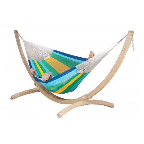 Гамак зі стійкою La Siesta MXH248CNS201 canaria