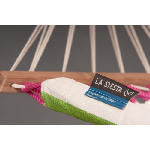 Двомісний гамак з рейками La Siesta Colada COR14-4 kiwi