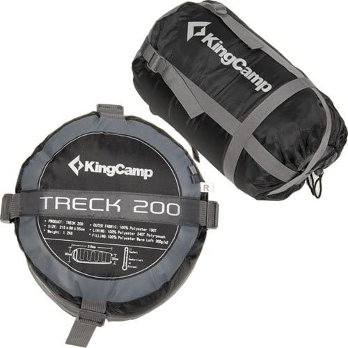 Спальний мішок KingCamp Treck 200 (KS3191) Left Green