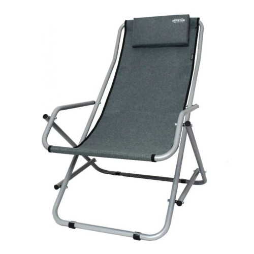 Крісло-шезлонг Novator SH-7 Grey