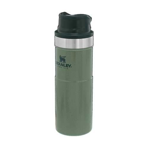 Термочашка Stanley Classic Trigger-action Hammertone Green 0.47 л