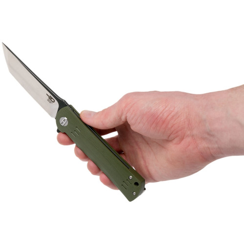 Нiж складний Bestech Knife KENDO Army Green BG06B-1
