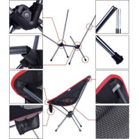 Шезлонг KingCamp Alu Leisure Chair (KC3919) Black