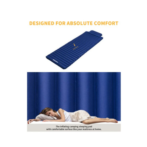 Надувний килимок KingCamp Comfort Light (KM1903) NAVY