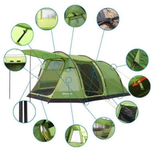 Намет KingCamp MILAN 5 (KT3058) GREEN Намет KingCamp MILAN 5 (KT3058) GREEN