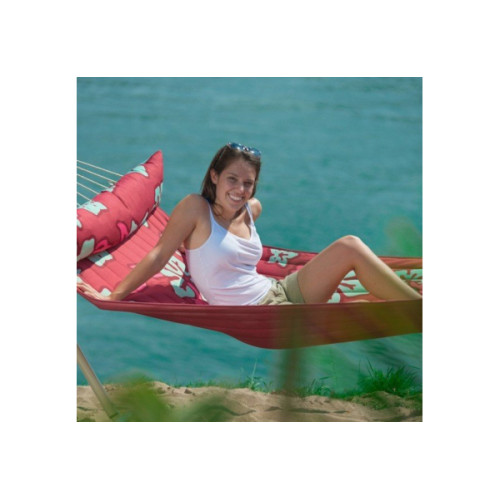 Гамак зі стійкою La Siesta HQR1124MES121 hibiscus