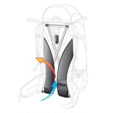 Рюкзак Deuter Aircontact Lite 40+10 колір 7403 black-graphite (3340118 7403)