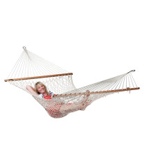 Семейный гамак с рейками La Siesta Virginia NRR14-11 ecru