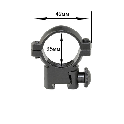 Кріплення для ліхтарів алюм MOUNT 25-Z 25 діам 30мм