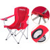 Шезлонг KingCamp Arms Chairin Steel (KC3818) Red