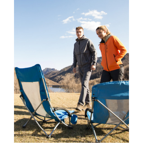 Крісло KingCamp High backed beach chair (KC1901) CYAN Крісло KingCamp High backed beach chair (KC1901) CYAN