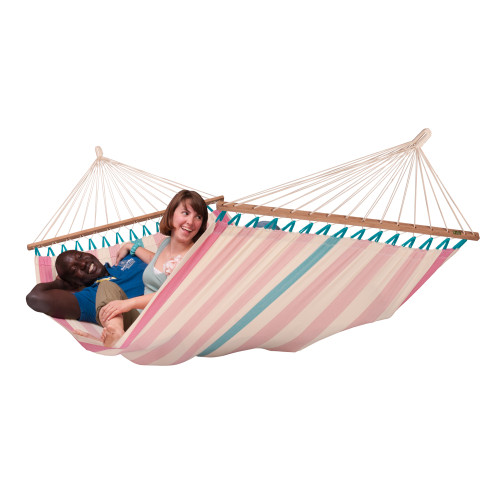 Гамак двомісний з рейками La Siesta Colada COR14-7 lychee