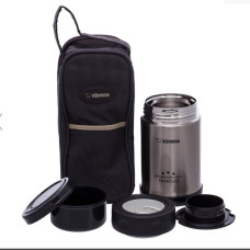 Набір для ланчу Zojirushi SW-EXE50BL 0.5 л чорний-сталевий