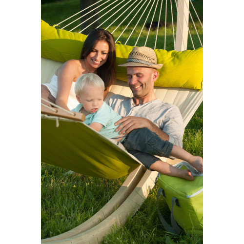 Гамак зі стійкою La Siesta NQR1441CNS200 avocado