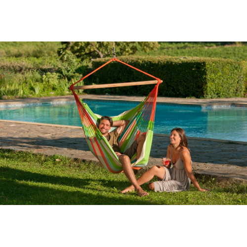 Стілець-гамак зі стійкою La Siesta DOL218VEA161 coral