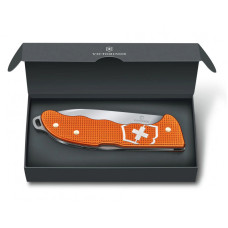 Складной нож Victorinox HUNTER PRO 136мм/4функ/рифл.оранж /lock/клип/паракорд (Lim.Ed. 2021)