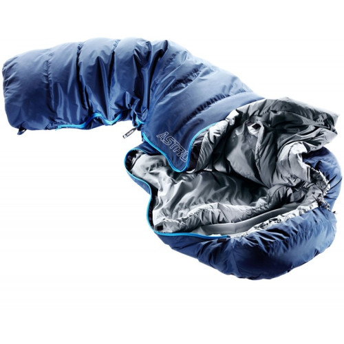 Спальний мішок Deuter Astro 400, midnight, лівий