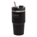 Термочашка з соломинкою Stanley Adventure Quencher 0.6 л Чорна