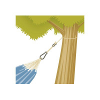 Кріплення для гамака La Siesta Practico PR-06 black