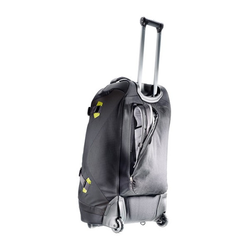 Сумка-рюкзак на колесах Deuter Helion, 80 л, black-moss