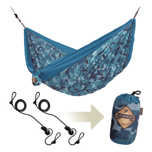 Гамак двомісний La Siesta Colibri Camo CLH20-C3 river