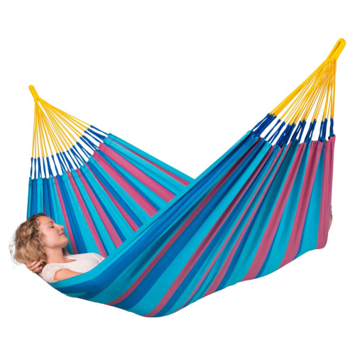 Гамак зі стійкою La Siesta SNH143MES121 wild berry