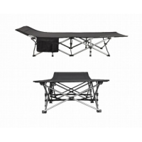 Розкладачка KingCamp OVERSIZE LIGHTWEIGHT FOLDING CAMPING COT (KC8009) BLACK