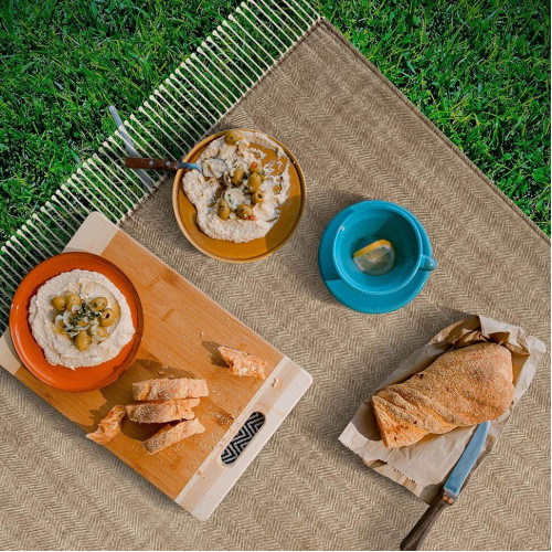 Пікніковий килимок KingCamp ELSA (KP2011) BEIGE / COFFEE