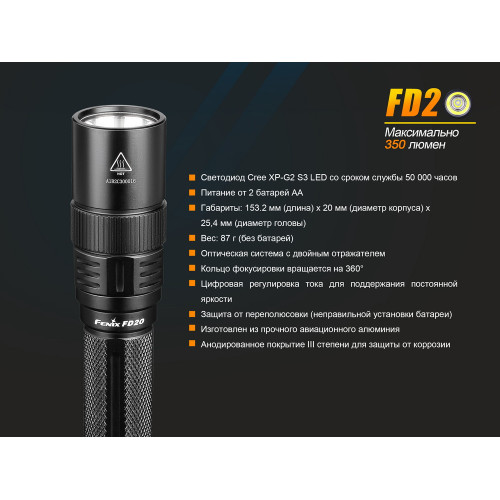 Ліхтар ручний Fenix FD20