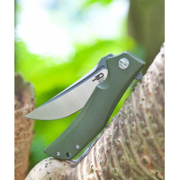 Нiж складний Bestech Knife SCIMITAR Army Green BG05B-1 Нiж складний Bestech Knife SCIMITAR Army Green BG05B-1