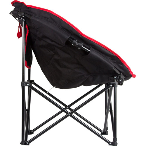 Шезлонг KingCamp Moon Leisure Chair (KC3816) Black / Red Шезлонг KingCamp Moon Leisure Chair (KC3816) Black / Red
