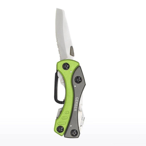 Мультитул Gerber Crucial Tool, зеленый, блистер