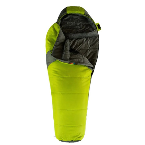 Спальный мешок Tramp Hiker Long кокон правый оливковый/серый 230/90-55 TRS-051L