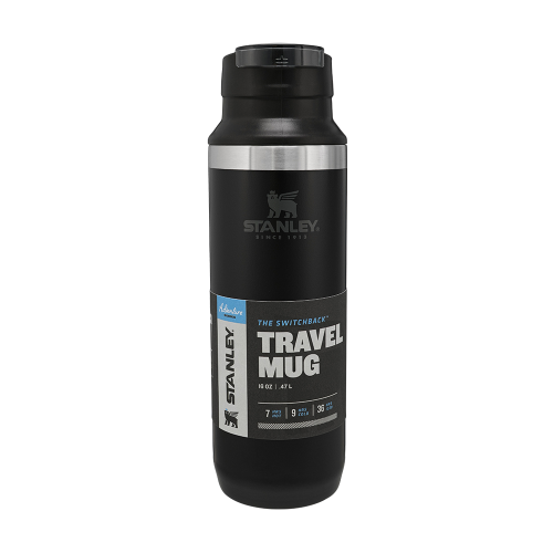 Термокухоль Stanley Mountain Switchback Matte, 0.47 л чорна (6939236334259)