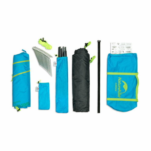 Намет двомісний Naturehike P-Series NH18Z022-P, 210T/65D, зелений