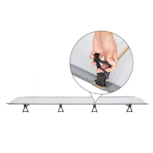 Розкладачка KingCamp Ultralight Air Camping Cot (KC3990) LIGHTGREY Розкладачка KingCamp Ultralight Air Camping Cot (KC3990) LIGHTGREY