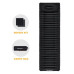Надувний килимок KingCamp DELUEX COMFORT (KM1904) BLACK