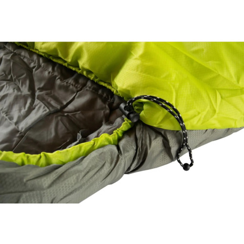 Спальный мешок Tramp Hiker Long кокон правый оливковый/серый 230/90-55 TRS-051L