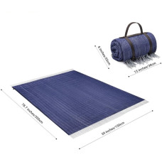 Пікніковий килимок KingCamp ELSA (KP2011) BLUE / GREY