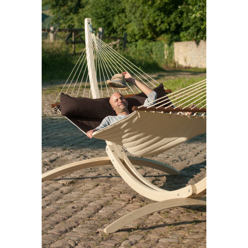 Сімейний гамак з рейками La Siesta Alabama NQR14-61 arabica