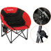 Шезлонг KingCamp Moon Leisure Chair (KC3816) Black / Red Шезлонг KingCamp Moon Leisure Chair (KC3816) Black / Red