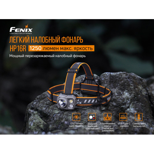 Ліхтар налобний Fenix HP16R