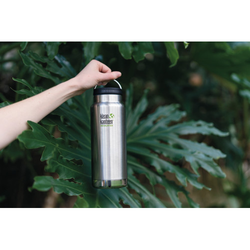 Термобутилка Klean Kanteen TKWide Loop Cap Brushed Stainless 946 ml