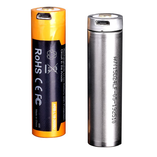Акумулятор 18650 Fenix 3500 mAh ARB-L18-3500U micro usb зарядка