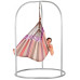 Стілець-гамак зі стійкою La Siesta DOL217ROA168 plum