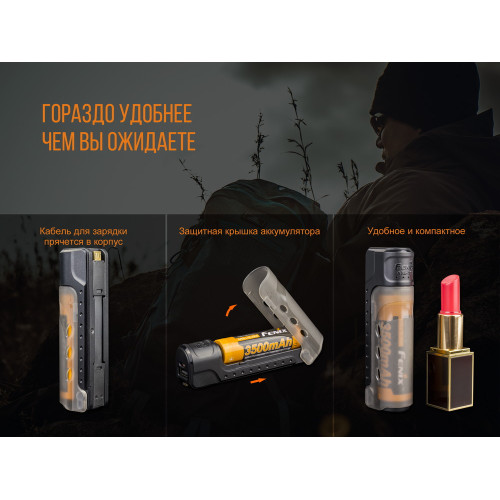 Зарядний пристрій Fenix ARE-X11set + акумулятором Fenix 3500 mAh
