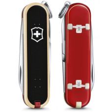 Складной нож Victorinox CLASSIC LE "Skateboarding" 58мм/1сл/7функ/цветн/чехол /ножн